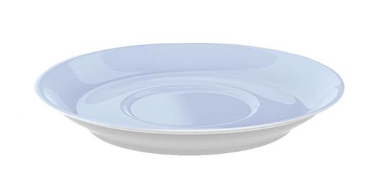 Dibbern Solid Color Morgenblau Espresso Untertasse Classico 
