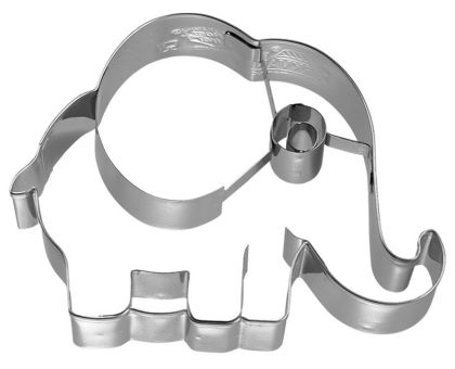 Birkmann Ausstechform Elefant Edelstahl mit Innenprägung 10,5 cm 