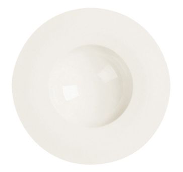 RAK Porcelain White Gold Ivoris white Teller tief Prince Ø 28.5 cm / Ht. 6.3 cm / Cont. 64 cl 
