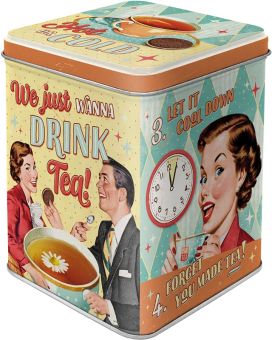 Nostalgic Art Teedose Tea & Cookies Together 