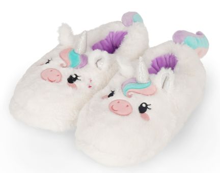 Legami Hausschuhe Cosy Slippers Unicorn (Medium Gr. 39-41) 
