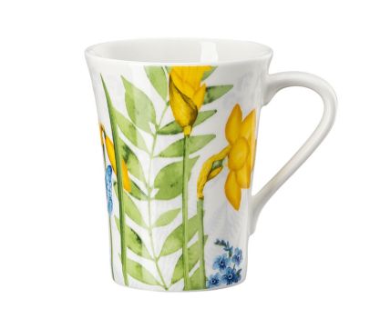 Hutschenreuther Becher mit Henkel Nora Wild Flowers Osterglocke 