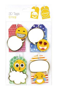 Mag's 3D Geschenkanhänger Emoji 