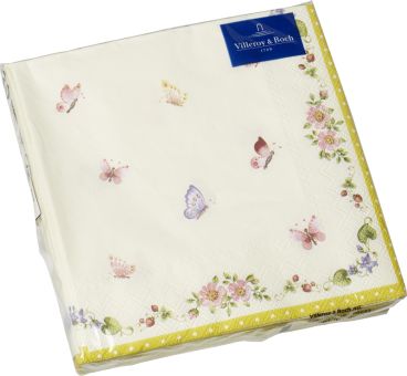 Villeroy & Boch Lunch Serviette Schmetterling 33x33 cm 