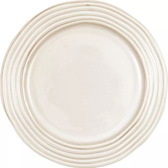 Greengate Speiseteller 27 cm Dunes white 