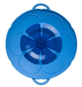 Cookline Kochblume Junior iceblau für Töpfe 14-18 cm 