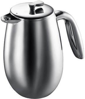 Bodum Columbia Kaffeebereiter Doppelwandig 3 Tassen 0,35 L Edelstahl Matt 