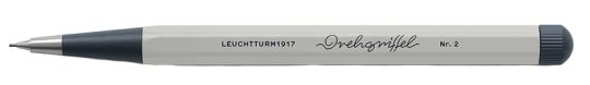 Leuchtturm Drehgriffel Nr. 2 Light Grey Bleistift 