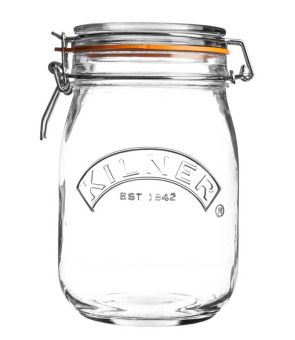 Kilner Bügelverschlussglas rund 1 L., 13x11x18 cm 