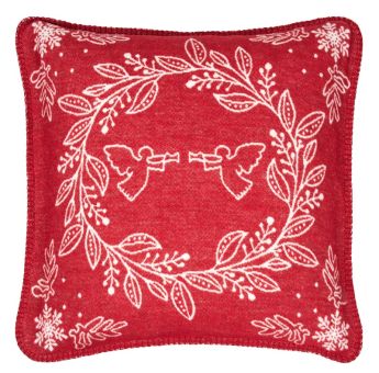 pad Kissenhülle 50x50 cm Christkind red 70% Baumwolle 30% Polyacrylic 