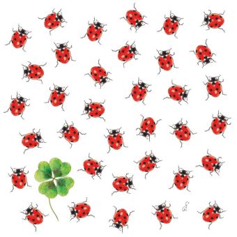 Paperproducts Servietten 33x33 cm Bugs 