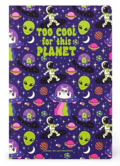 Legami Heft Quaderno medium unliniert Space 