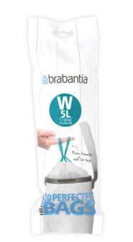 Brabantia Müllbeutel Perfectfit 5 L W 20 Stück Pro Rolle 