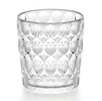 Guzzini Trinkglas niedrig 360 ml Dekor 1 Vanity Clear 