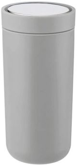 Stelton To Go Click doppelwandig steel 0,4 L light grey 