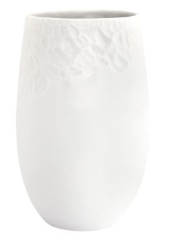 Meissen Vase, Faustkeilserie, Groß, Weiß, H 30 Cm 