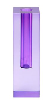 Gift Company Sari Kristallglas Vase H19 5 cm lila gs 