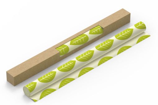 Beeswax Wraps Vegan Wrap Roll 32x90 cm Leaf 