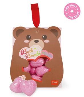 Legami Set Mit 10 Badekugeln Teddy Bear 