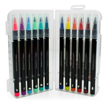 Legami 12-er Set Pinselstifte Brush Markers 