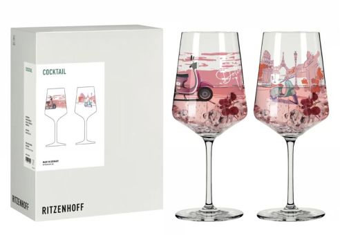 Ritzenhoff Online Entdeck Cocktail 2er 5 6 D.Oroz+N.Herre F25 