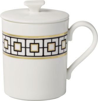 Villeroy & Boch MetroChic Becher mit Deckel 11,5x8,5x11 cm Gifts 