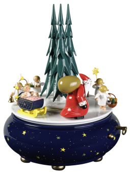 Wendt & Kühn Spieldose Weihnachtszug O du fröhliche mit 36-stimmigem Werk 