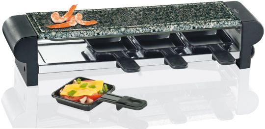 Küchenprofi Raclette Quattro schwarz 