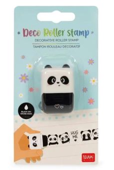 Legami Deko-Rollstempel Panda Tinte schwarz 