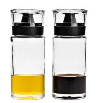 Leonardo Cucina 2er Set Essig-/Öl-Flasche 