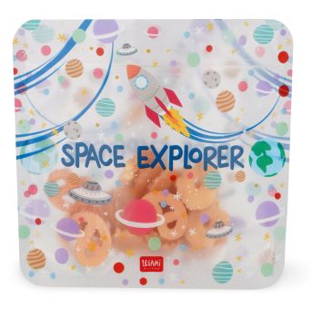 Legami 3er Set Snack Bags wiederverwendbar Space 