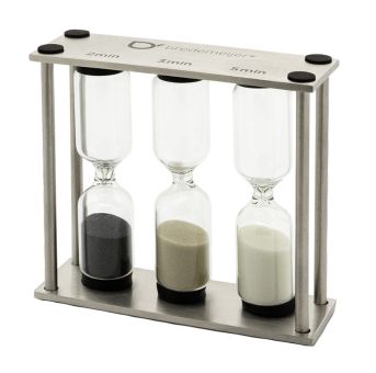 Bredemeijer Tee-Timer Duet Classic schwarz/taupe/weiß 