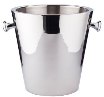 Edzard Sektkühler Valencia glatt m Griffen H 23 cm 