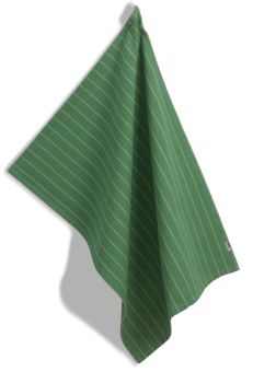 Kela Geschirrtuch Cora hellgrün/grün Streifen 70x50 cm 
