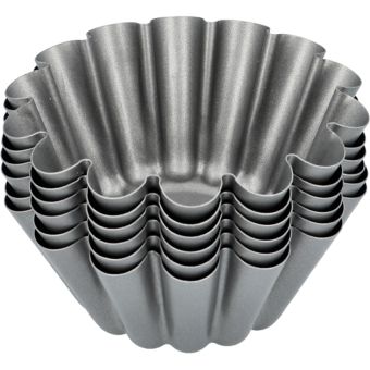 Birkmann Brioche Backformenset Baker´s Best 6-tlg Ø 10 cm mit Antihaftbeschichtung 