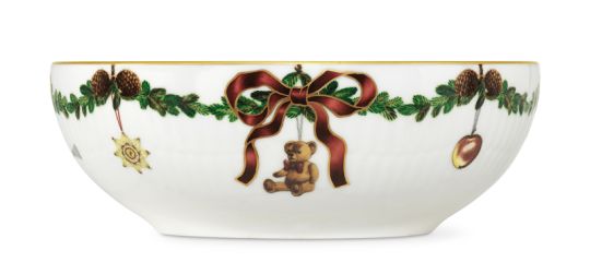 Royal Copenhagen Schale 50 cl Star Fluted Christmas 