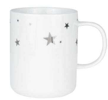 Räder Wintergenuss Tasse Silberstern Ø 8 cm H 10 cm 