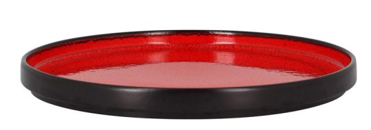 RAK Porcelain Fire red Teller flach ohne Rand / Deckel für FRNODP27RD Ø 26.7 cm / Ht. 2.6 cm 