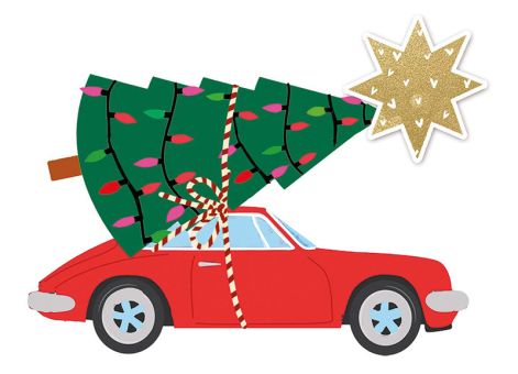 Paperproducts Servietten 33x33 cm Christmas Express 