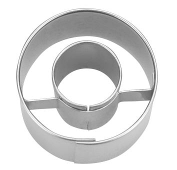Städter Ausstechform Ring in Ring 3 cm Mini Edelstahl 