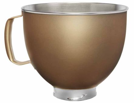 KitchenAid Edelstahlschüssel 4,8 L Gold 