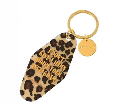 Gift Company Schlüsselanhänger Key Club by GC Instagram braun 