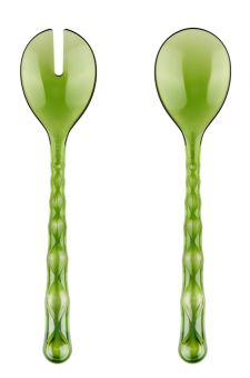 Guzzini Salatbesteck Vanity Water lily green 