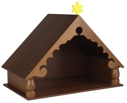 Wendt & Kühn Stall für Krippenfiguren 