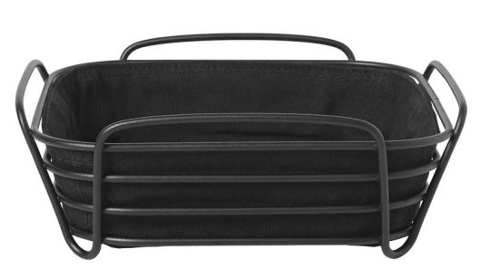 Blomus Delara Brotkorb groß schwarz 