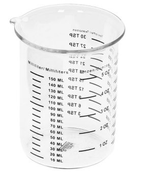 Birkmann Messbecher Glas 150 ml Easy Baking 