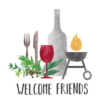 Paperproducts Design Servietten 33x33 cm Grill & Friends 