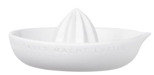 Räder P.e.t. Zitruspresse- Sauer macht lustig Ø 13,5 cm H 6,5 cm 