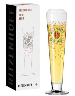 Ritzenhoff Heldenfest Bier 12 R. Buss H22 Beer Bierstange Und Black Label Bierglas 