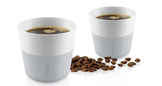 Eva Solo Cafe lungo-Becher 2 Stk. 230 ml marble grey 